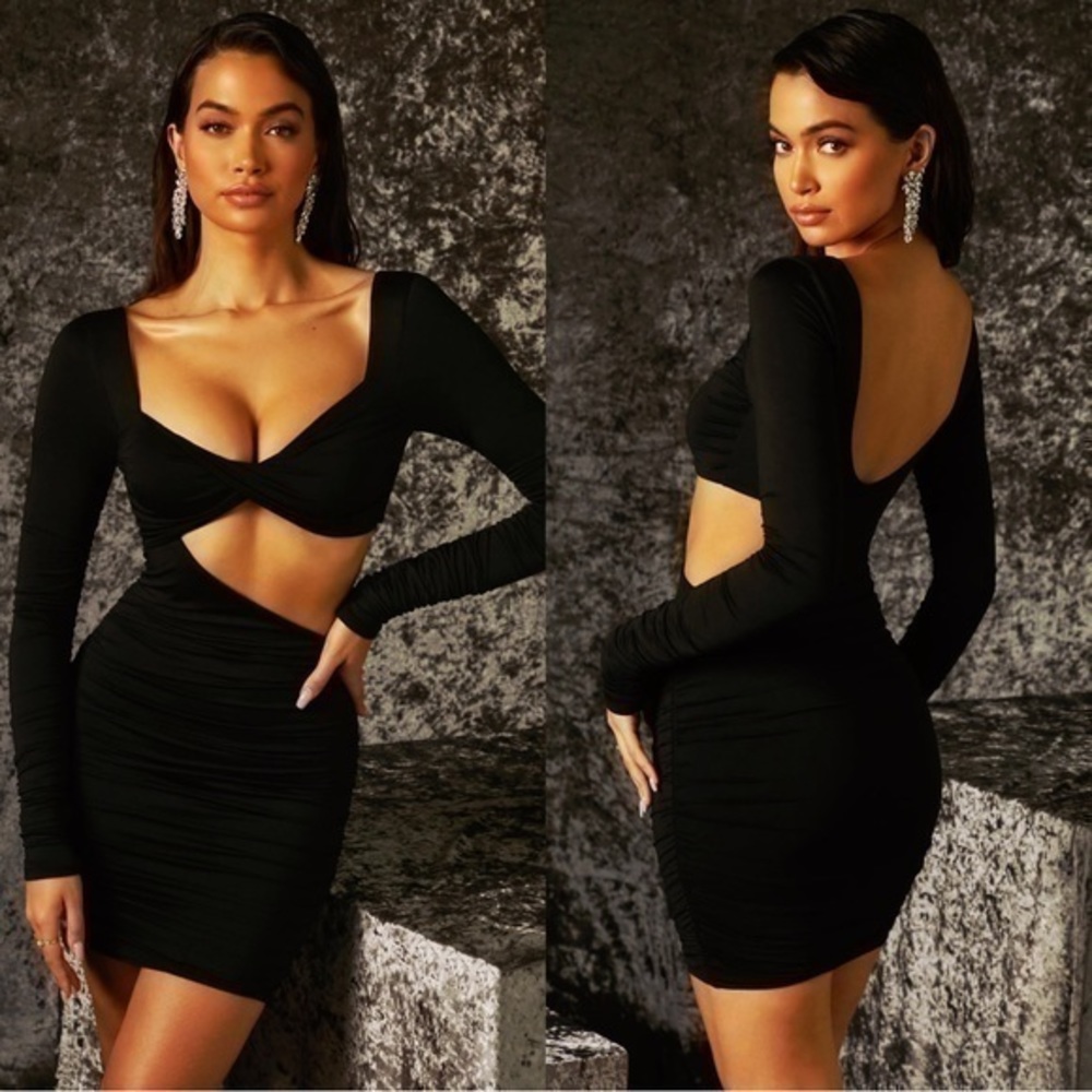 Long sleeve mini dress NWT